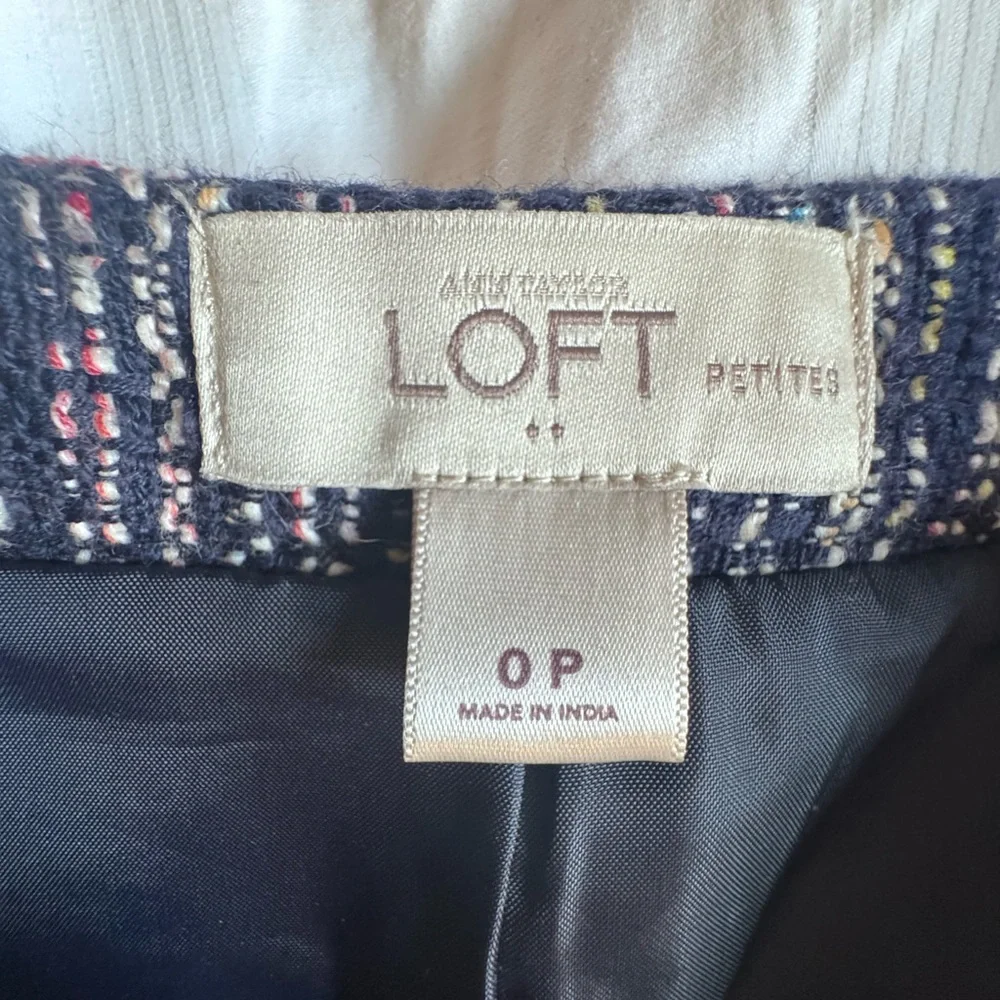 LOFT chic navy